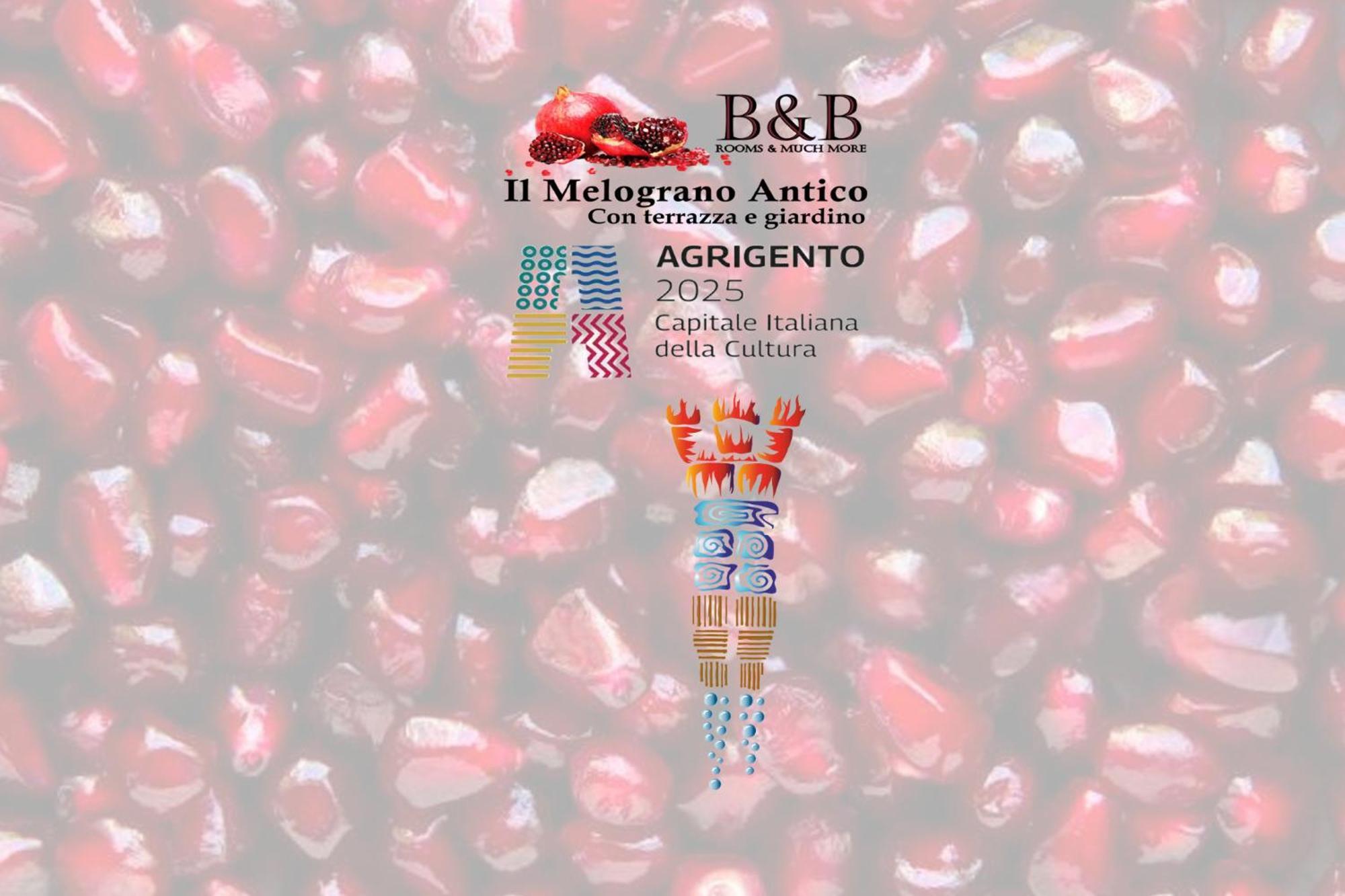 B&B Il Melograno Antico Con Terrazza E Giardino Agrigento Ngoại thất bức ảnh