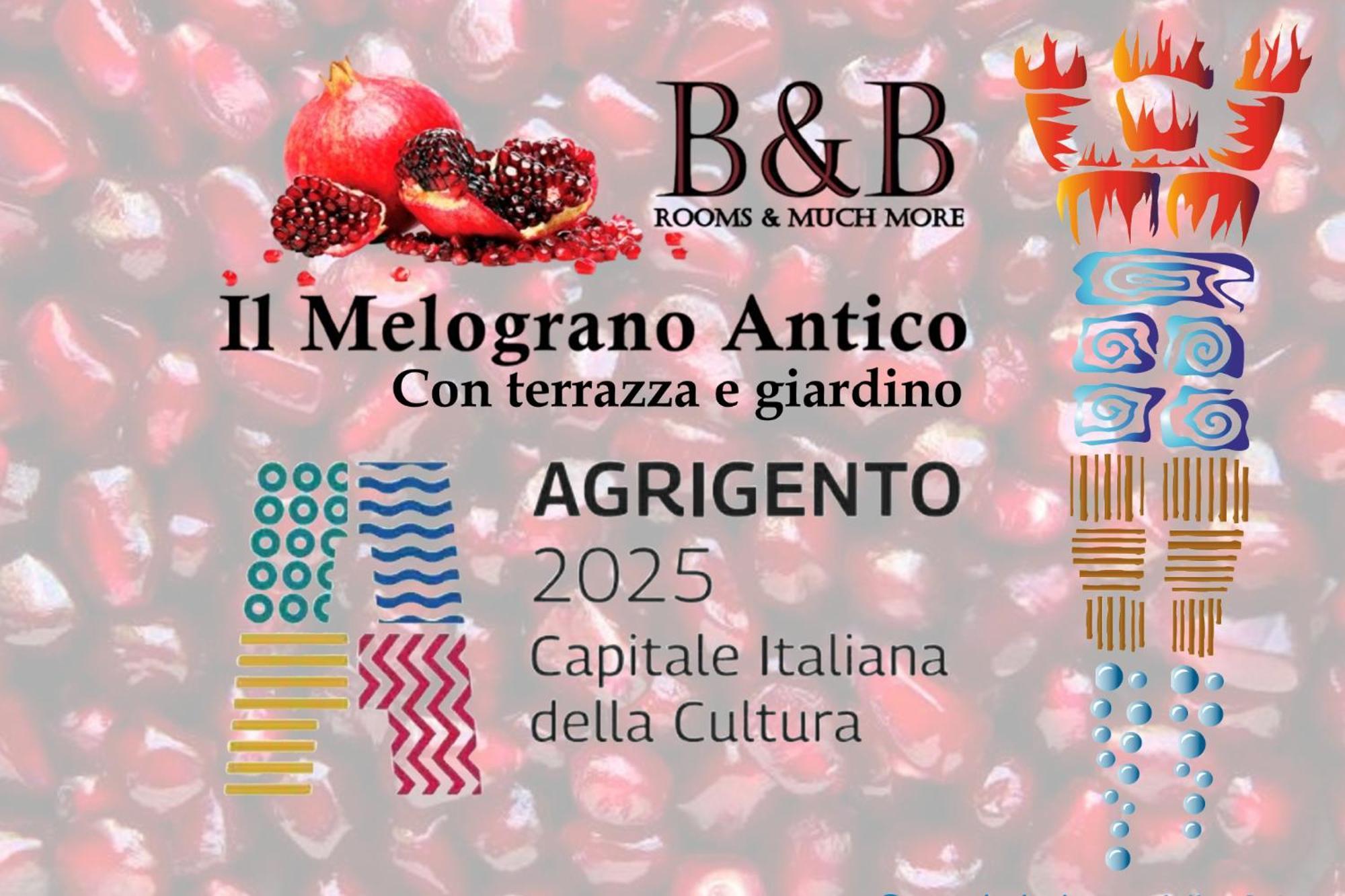 B&B Il Melograno Antico Con Terrazza E Giardino Agrigento Ngoại thất bức ảnh